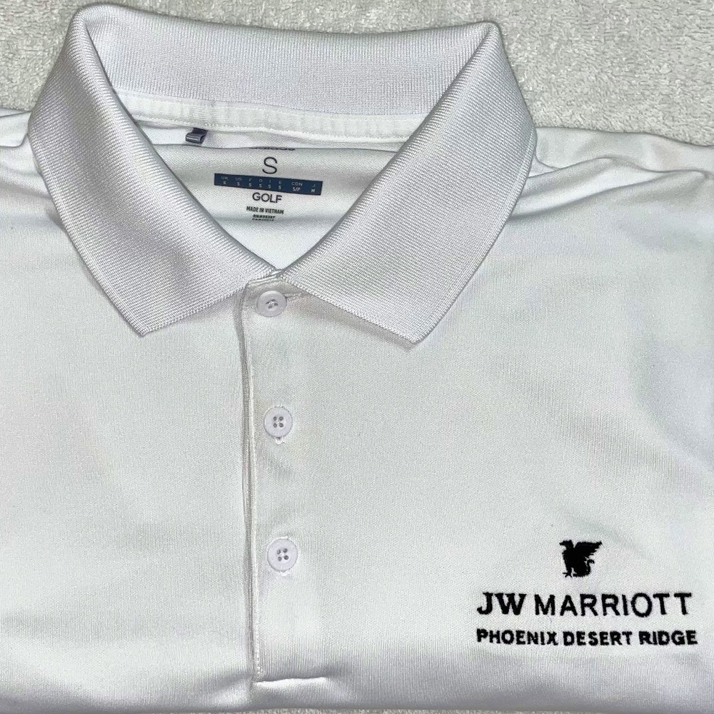 JW Marriott Desert Ridge Resort & Spa White Golf Polo (Small)